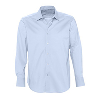 Рубашка мужская голубая ЭКОНОМ (не фабричная)