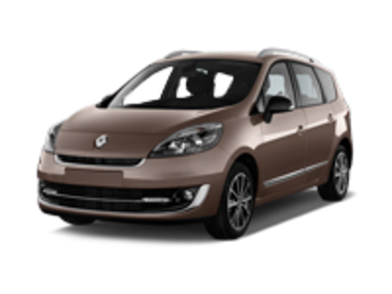 Багажники на Renault Scenic III 2009-2016 на рейлинги