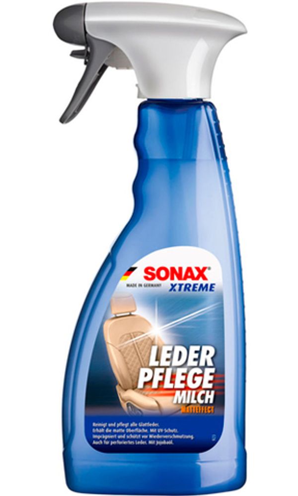 SONAX Xtreme Leder Pflege Milch - Молочко по уходу за кожей автомобиля, 500мл