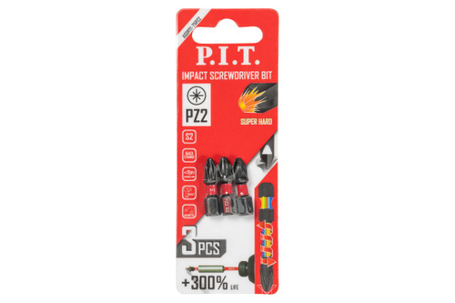 (ХОС) Бита ударная магнитная P.I.T. PZ2x25 мм (ASDR01-25PZ2)