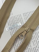 Молния riri тракторная разъёмная 1 замок, 6 мм, цвет 2212, бежевый