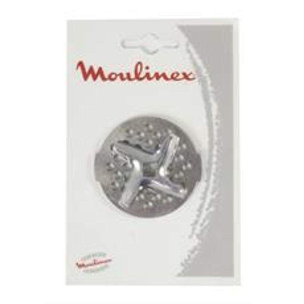 Нож+решетка для мясорубки moulinex (мулинекс) четырехгранник (квадрат) MA-A09B03