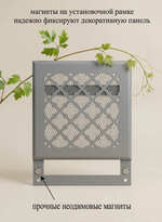 Вентиляционная Решетка РКВГОТ 200х200 Серый