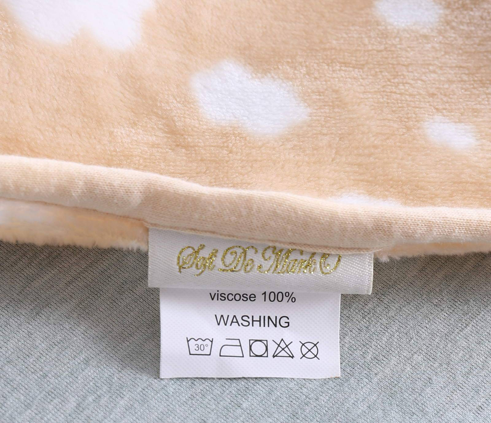 Плед 100x150 Sofi De MarkO Роджер бежевый