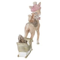GAEM Фигурка декоративная "Олень", L16 W4 H15,5 см