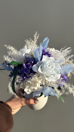 Букет стабилизированный Лунный свет