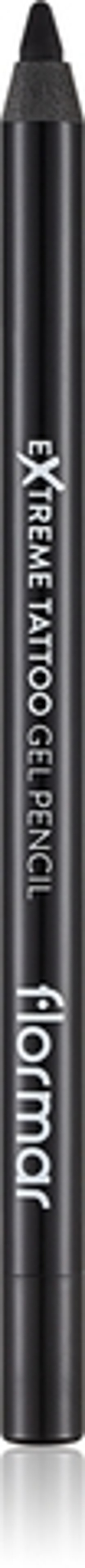 flormar Extreme Tattoo Gel Pencil - Водостойкий гелевый карандаш для глаз оттенок 06 Onyx, 1 g