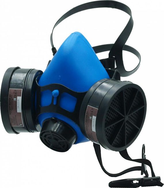 Изолирующая полумаска «Исток 300» с противогазовыми фильтрами (РПГ-67)