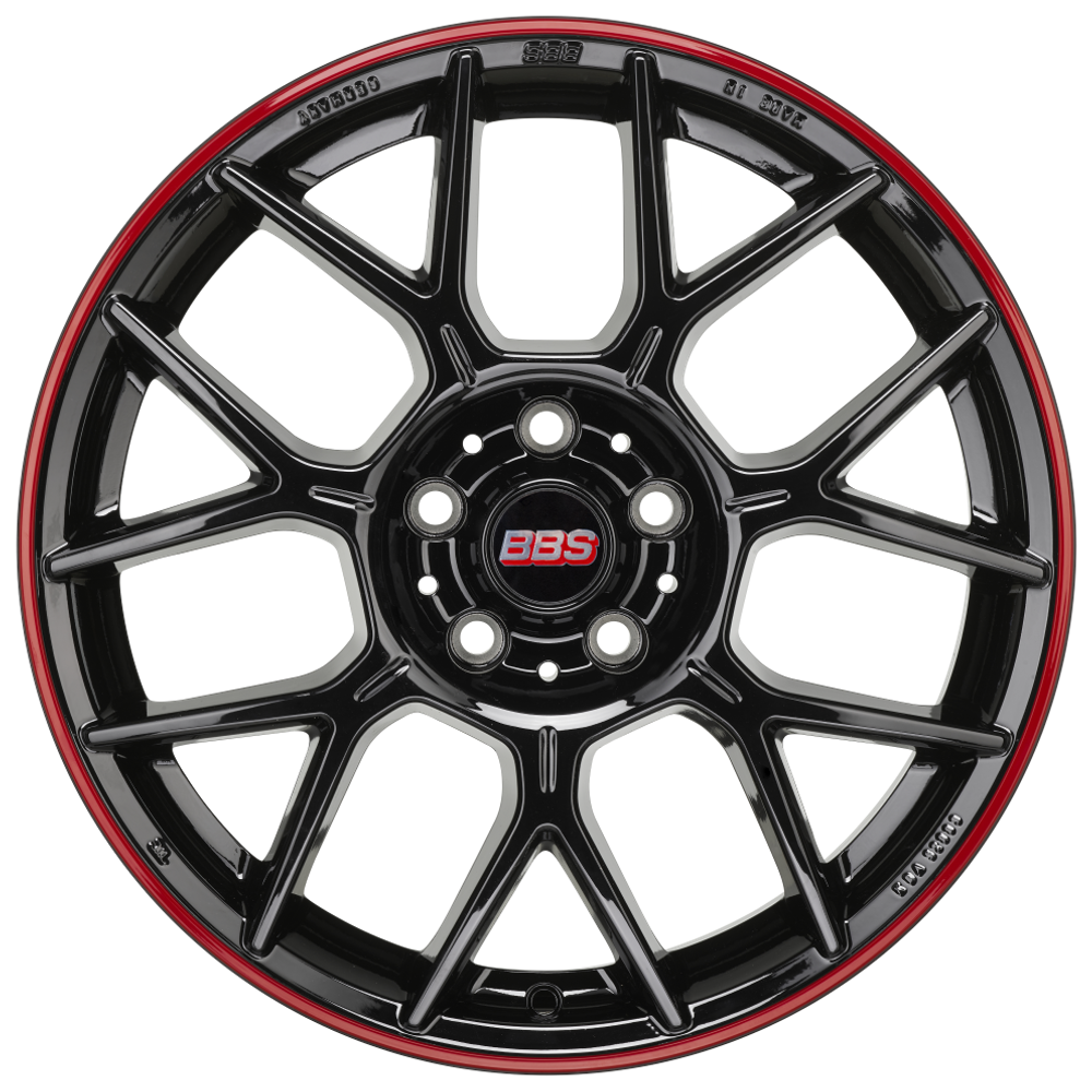 Диск колесный BBS XR 8.5x19 5x108 ET43 CB70.0 glossy black