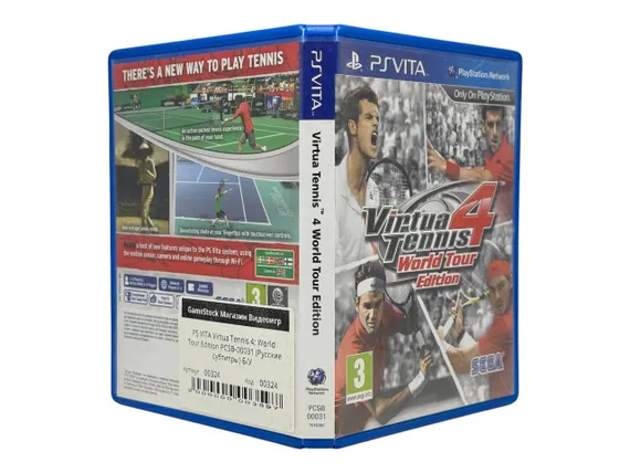 PS VITA Virtua Tennis 4: World Tour Edition PCSB-00031 (Русские субтитры) Б/У