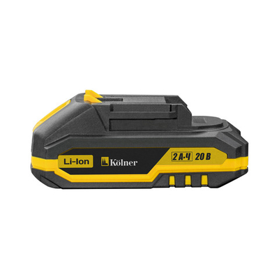 Аккумулятор литий-ионный KOLNER KBL 20/2MKT (Li-ion, 20 В, 2000 мАч)