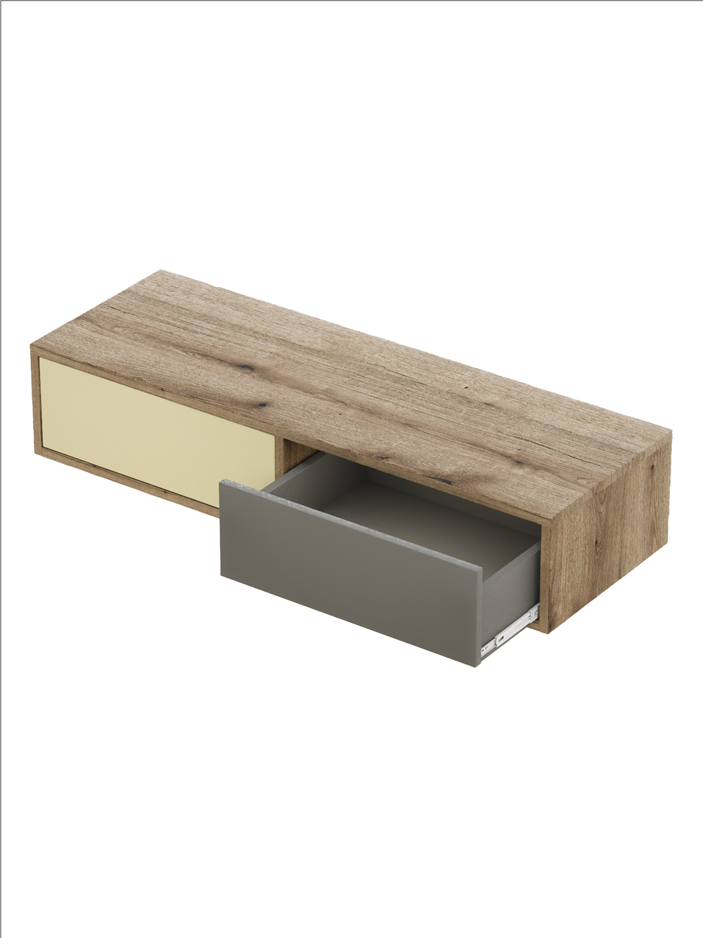 Тумба подвесная с перегородкой _Д_БЛ