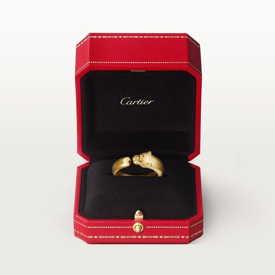 Panthère de Cartier ring, small model in yellow gold