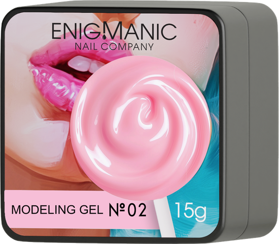 Гель для наращивания ENIGMANIC Modeling gel 02 15g.