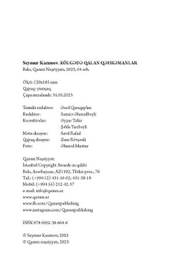 Kölgədə qalan qəhrəmanlar