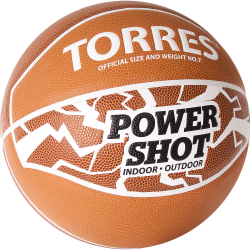 Мяч баскетбольный TORRES Power Shot  № 7