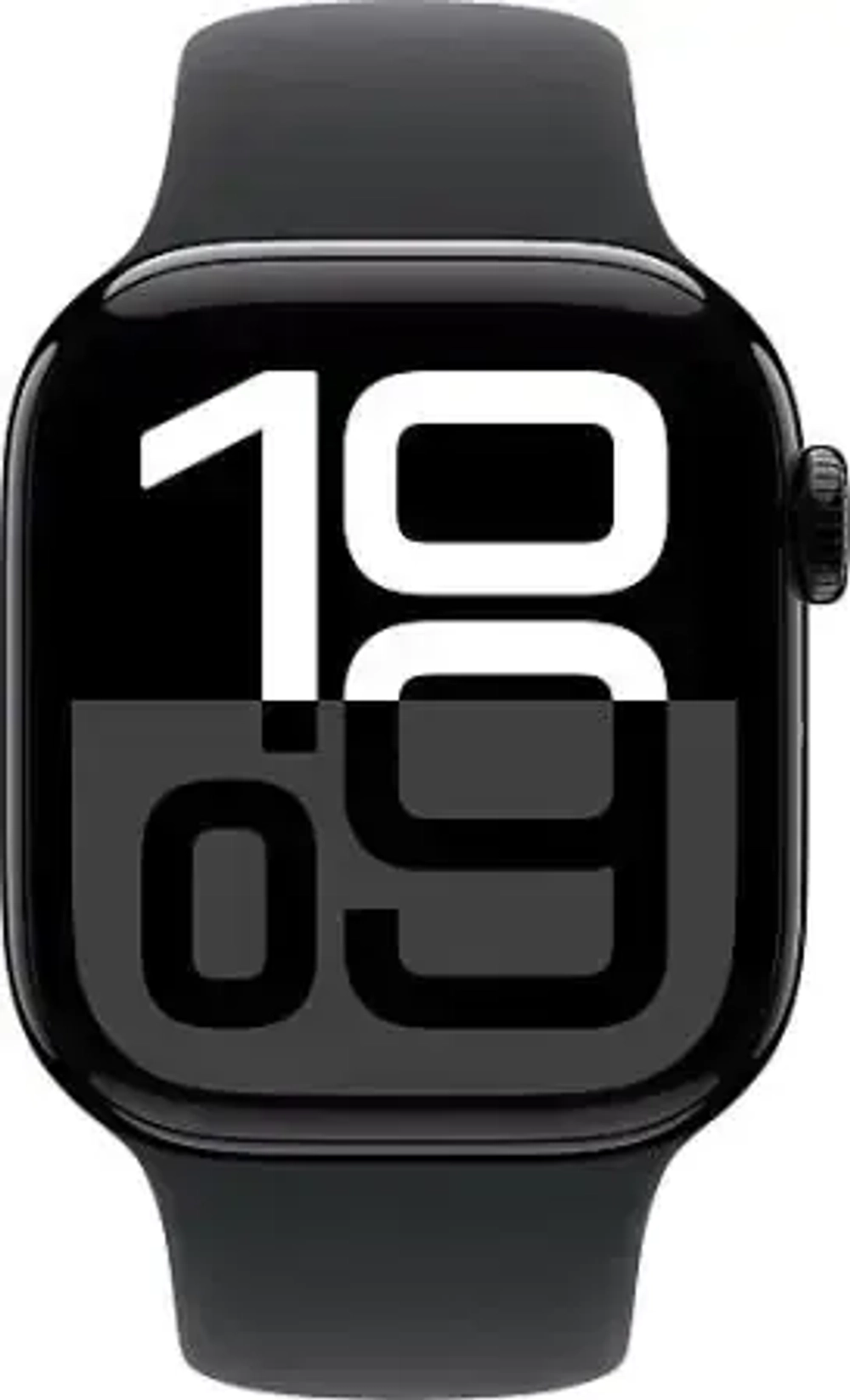 Apple Watch Series 10 42mm Aluminium Case, Jet Black