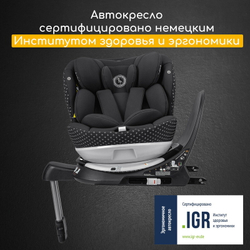 Детское автокресло Storchenm_hle by Osann Niki Complete Onyx