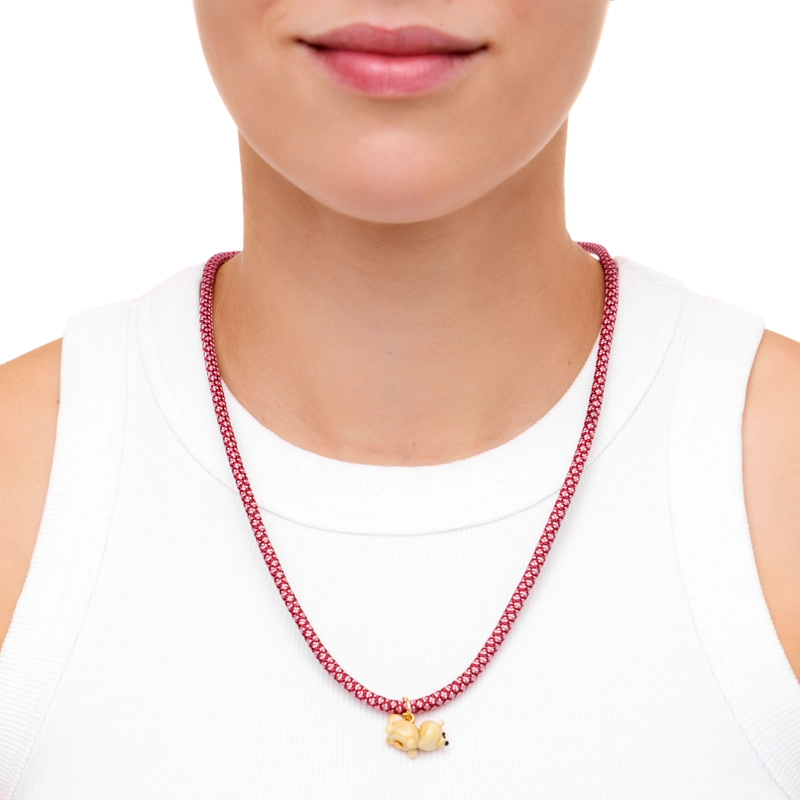 Колье Мой Любимый Пушистик на Паракорде – Померанский шпиц