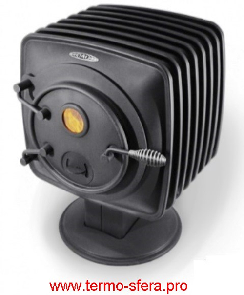 Дровяная отопительная печь ТМФ Фаренгейт Лайт 8