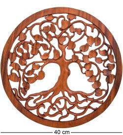 Decor and Gift 17-098 Панно резное «Дерево жизни» (суар, о.Бали)