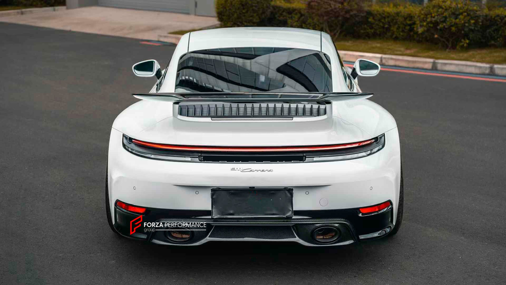 Карбоновая замена заднего диффузора для PORSCHE 911 992.2 CARRERA T / S 2025+