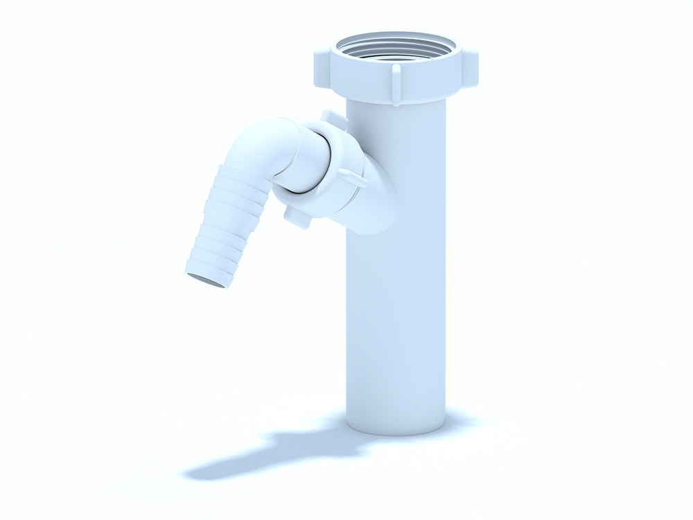 Отвод ст. маш. 1 1/2"*40