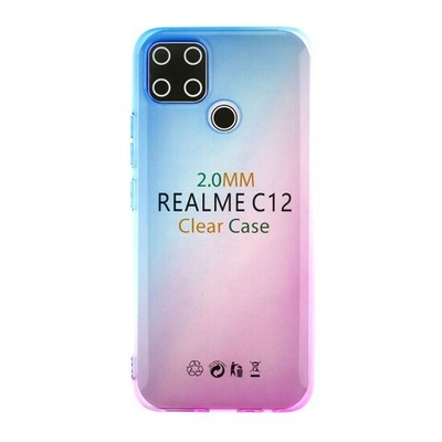 Чехол для Realme C25/С25s Градиент, ТПУ, 012964