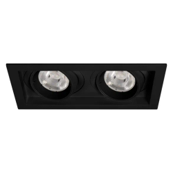 Светильник MS-VORTEX-BUILT-S210x117-2x20W Warm3000 (BK-BK, 40 deg, 230V) (Arlight, IP20 Металл, 5 лет) 058443