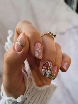 Lucky Rose Слайдеры наклейки для ногтей Foil 163