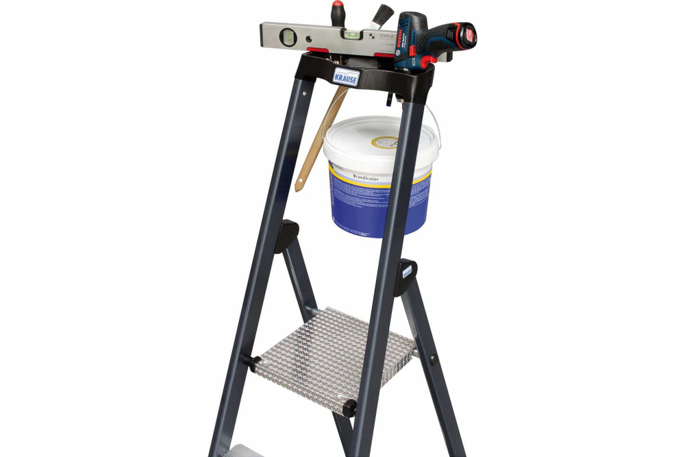 Анодированная стремянка SEPRO 8 ступ.(124227)