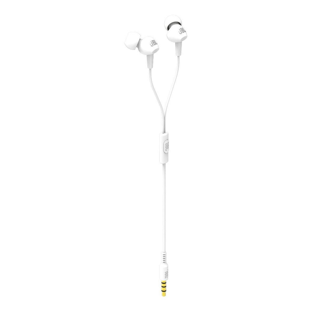 Наушники JBL C100SIU White, внутриканальные - 4