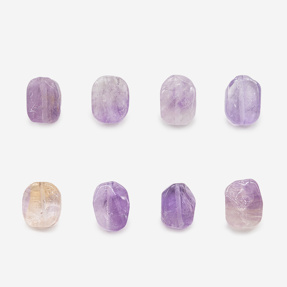 Бусина из натурального аметиста