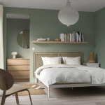 Каркас кровати/2 изголовья - IKEA VEVELSTAD, 200х160 см, белый, ВЕВЕЛСТАД ИКЕА