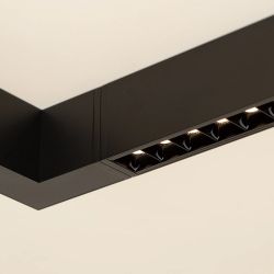 Коннектор угловой NEO-CLIP-38-CON-L-BK (Arlight, IP40 Металл, 3 года) 028996