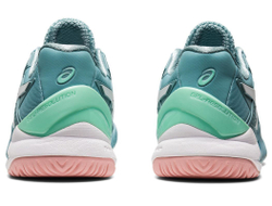Женские Кроссовки теннисные Asics Gel-Resolution 8 - smoke blue/white
