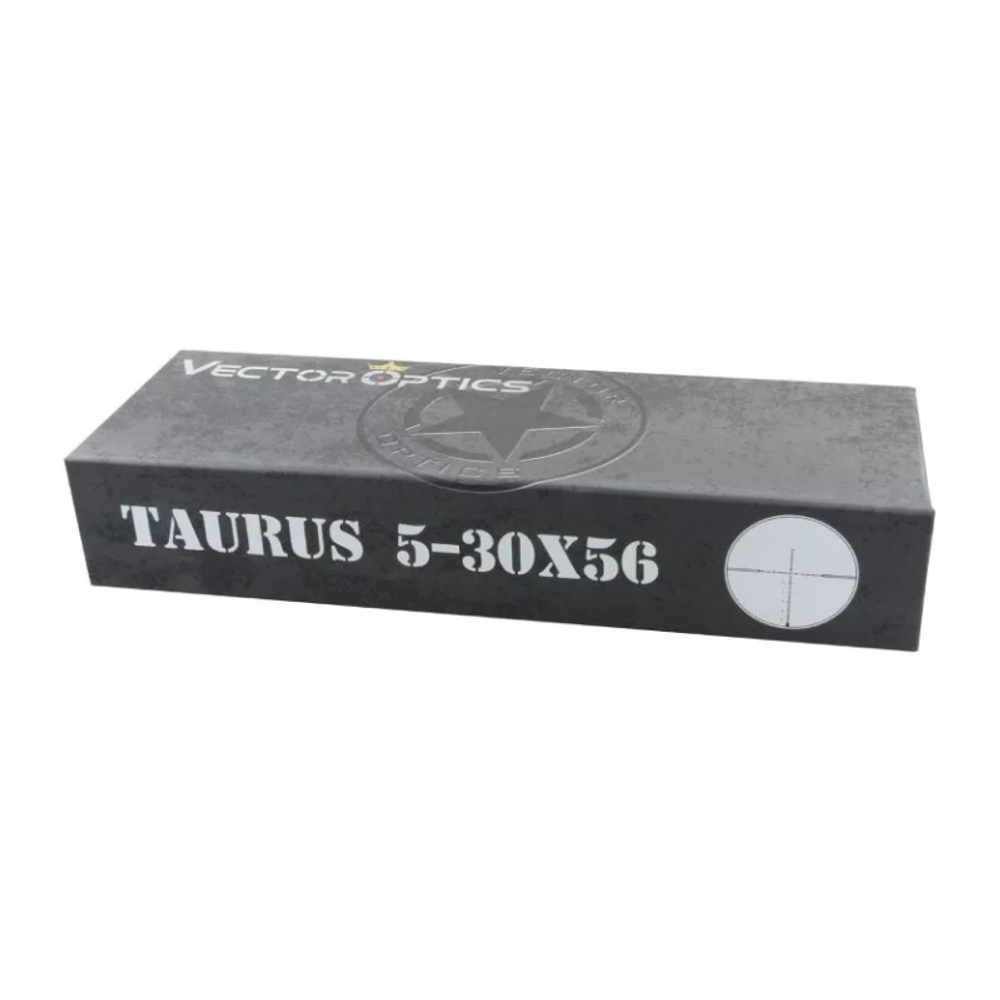 Оптический прицел Vector Optics Taurus 5-30x56 FFP, 30 мм, ( установка на Тигр, СВД / сетка MPX1 Mil / с подсветкой / тактические барабаны, азотозаполненный)