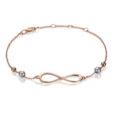 Браслет «Бесконечность» из комбинированного золота Артикул: 05-0584-00-000-1111-63