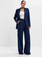 Брюки Харпер из фактурного денима