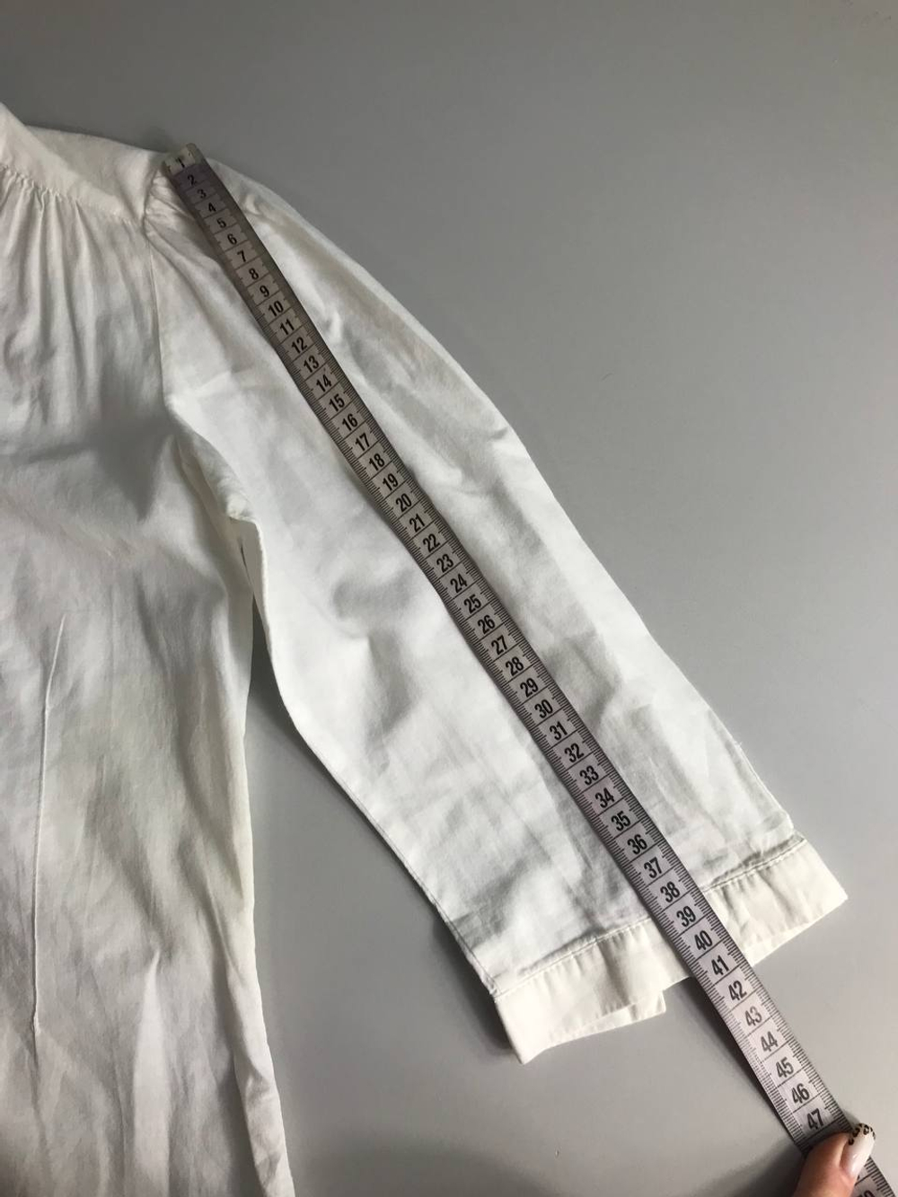 Блузка Sisley хлопковая, визуально на 44 размер