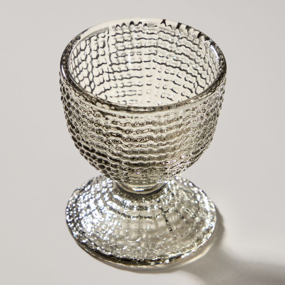 НАБОР ПОДСТАВОК ПОД ЯЙЦО "TEMPO" GREY 2 ШТ. 5,5Х5,5Х6 СМ