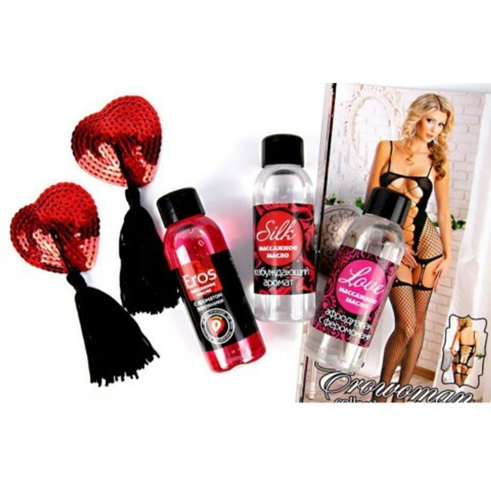 Массажное масло с феромонами LOVE, флакон, 50 мл