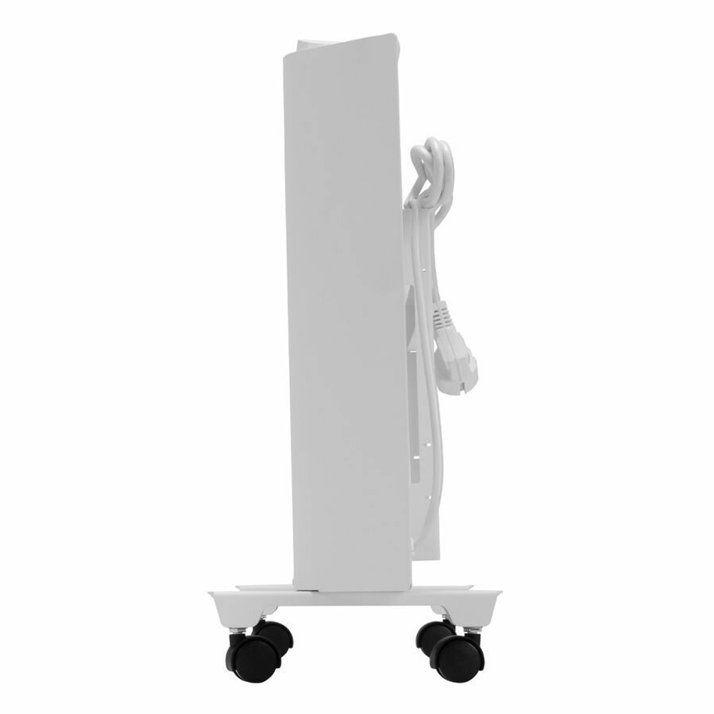 Конвектор электрический Denzel XCE-1000, 230 В, 1000 Вт, белый, сушилка, колеса, Х-элемент, 98130