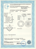 Кольцо с Желтым Бриллиантом