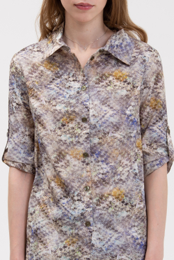 Блузка женская 2330ЮП, Принт #176Прб092330ЮП