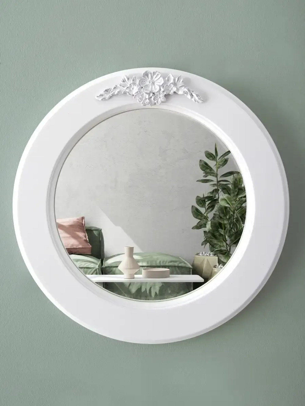 Зеркало настенное для прихожей 27 см