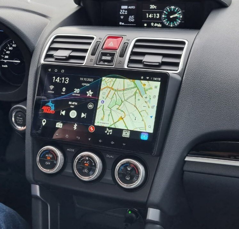 Магнитола для Subaru Forester, XV 2015-2018 - Redpower 262 Android 10, ТОП процессор, 6Гб+128Гб, CarPlay, SIM-слот