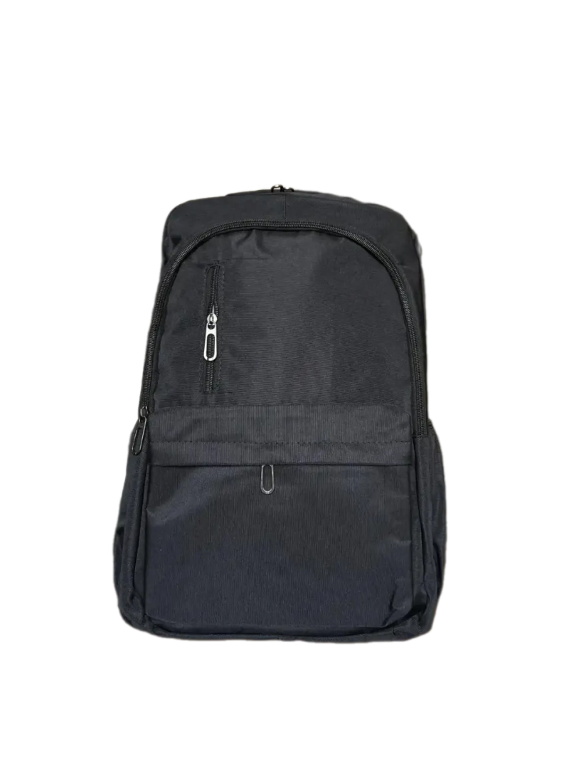 Рюкзак городской текстильный QOZA, черный, 12 л.