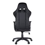 Кресло игровое Helmi HL-G09 "Control", экокожа черная, 2 подушки