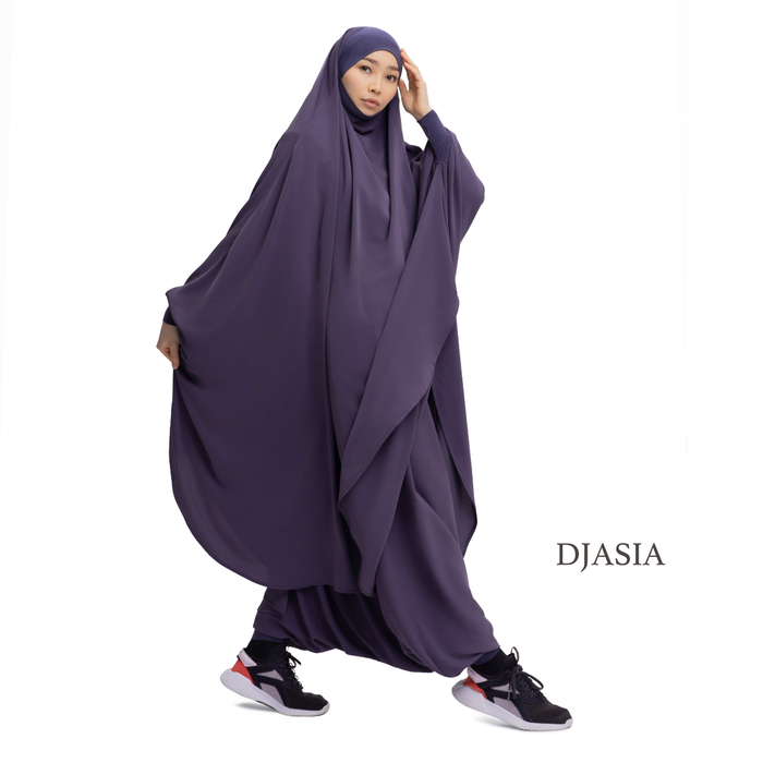 КОМПЛЕКТ: СУЛТАНКИ И ХИМАР ИЗ АБАЙНОГО ШЕЛКА